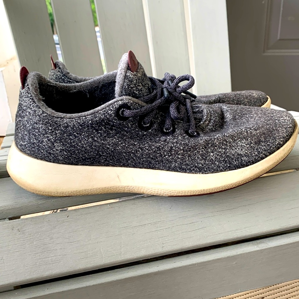 Men’s Allbirds shoes, size 11, blue, good condition